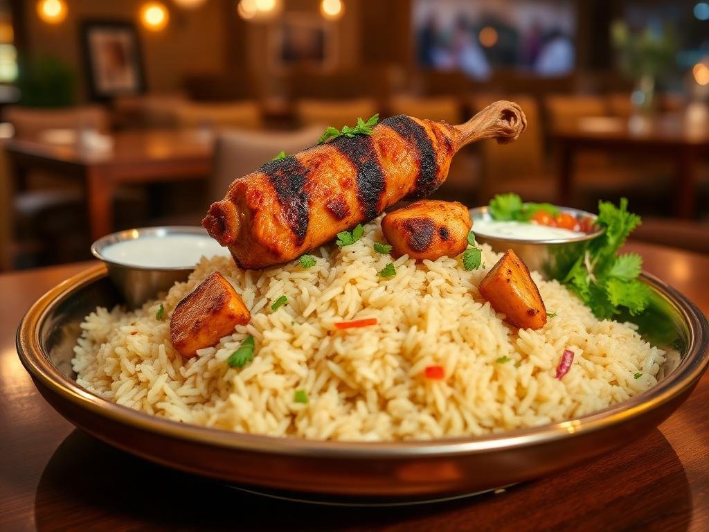 Special Chicken Pulao With Shami