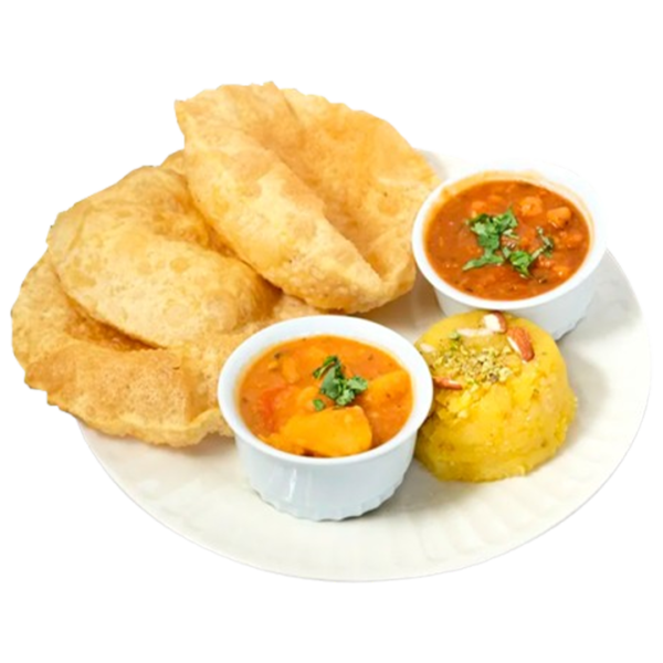 Halwa Puri (2 pcs)